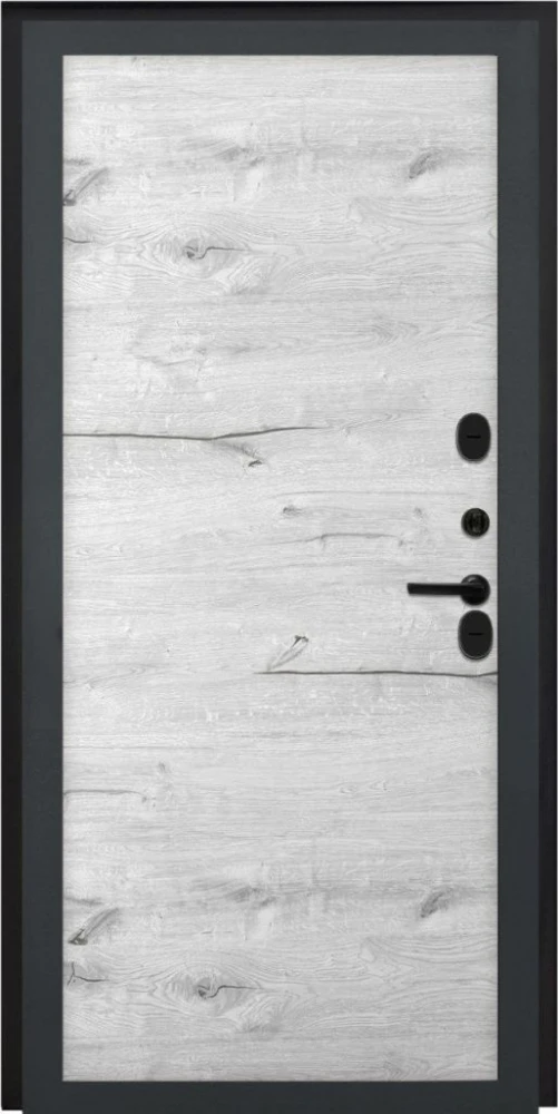 Входная дверь ДвериПРО Модель Л-49 Без фрезеровки Дуб арктик горизонт DPRO226451 внутренняя сторона
