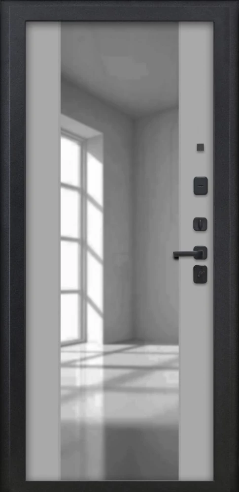 Входная дверь ДвериПРО Модель Л-49 ФЛЗ-1 Шарли светлый DPRO228268 внутренняя сторона